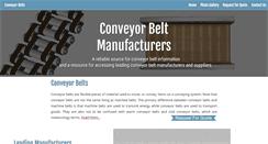 Desktop Screenshot of conveyorbelting.net